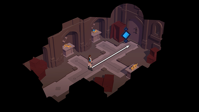 Lara Croft GO screenshot