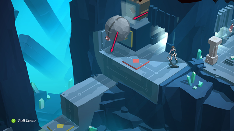Lara Croft GO screenshot
