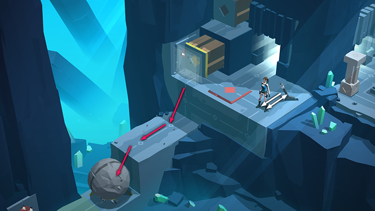 Lara Croft GO screenshot