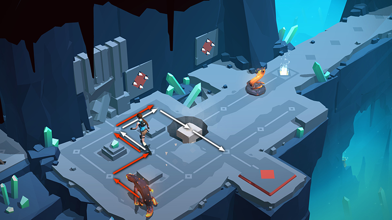 Lara Croft GO screenshot