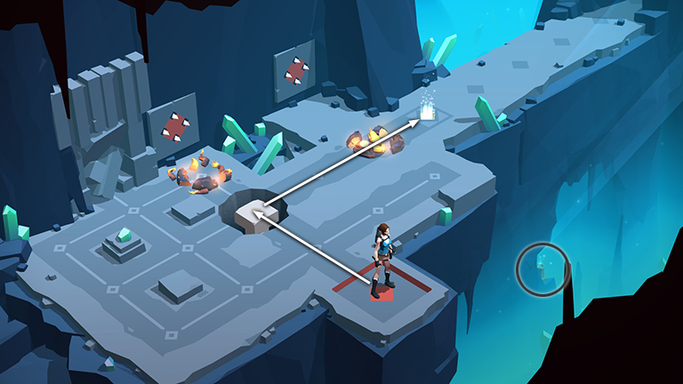 Lara Croft GO screenshot
