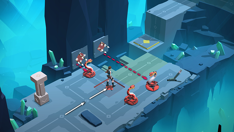 Lara Croft GO screenshot
