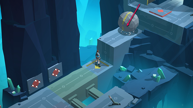 Lara Croft GO screenshot