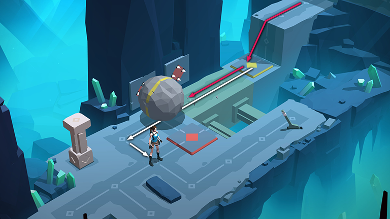 Lara Croft GO screenshot