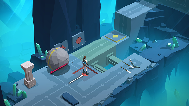 Lara Croft GO screenshot