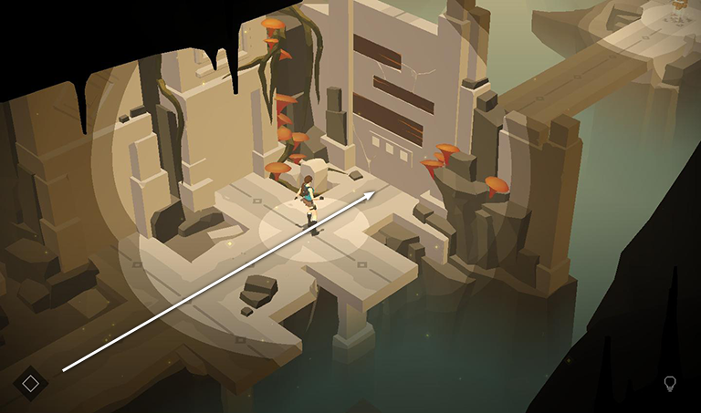 Lara Croft GO screenshot