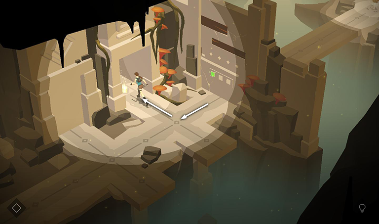 Lara Croft GO screenshot