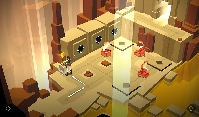 Lara Croft GO screenshot