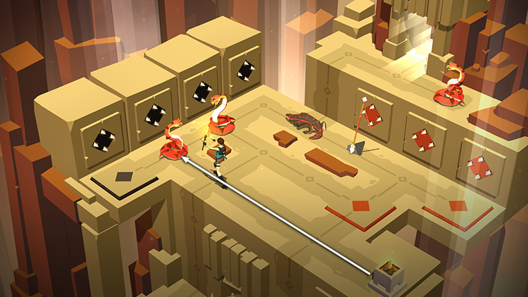 Lara Croft GO screenshot