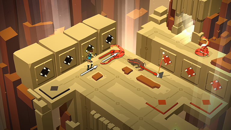Lara Croft GO screenshot
