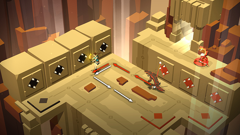 Lara Croft GO screenshot