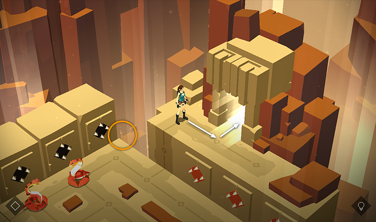 Lara Croft GO screenshot