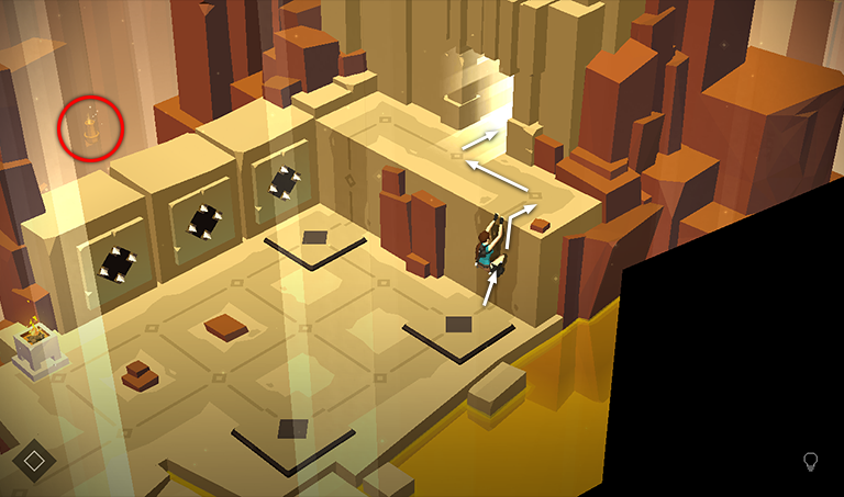 Lara Croft GO screenshot