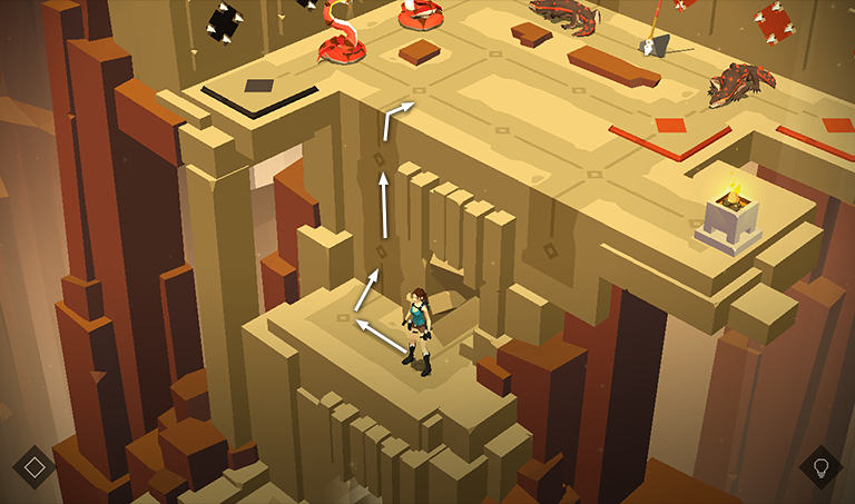 Lara Croft GO screenshot