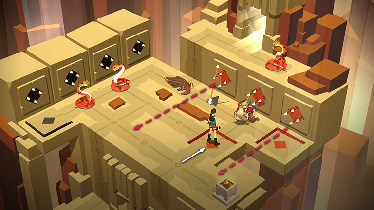 Lara Croft GO screenshot