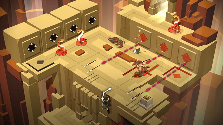 Lara Croft GO screenshot