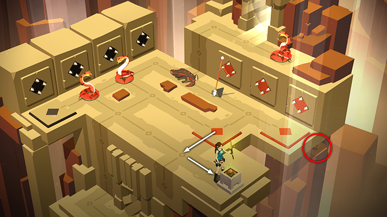 Lara Croft GO screenshot