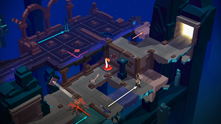 Lara Croft GO screenshot