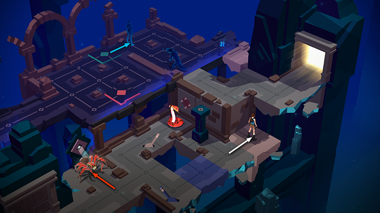 Lara Croft GO screenshot