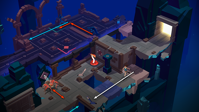 Lara Croft GO screenshot
