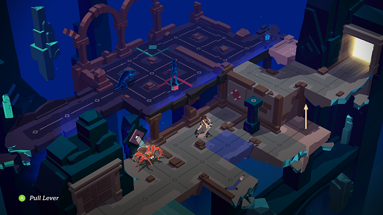 Lara Croft GO screenshot