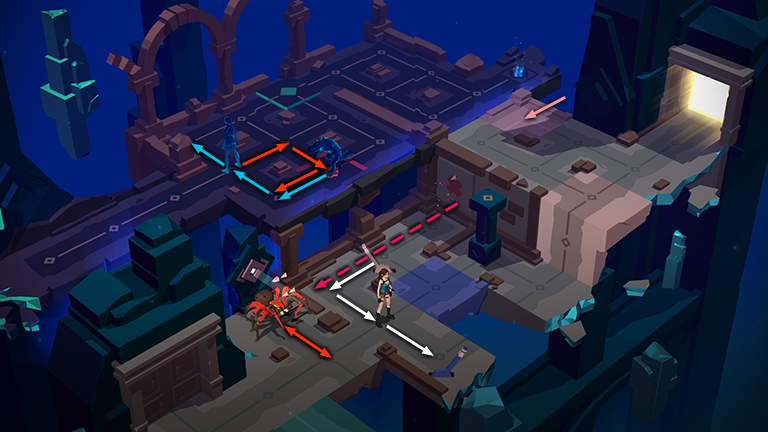 Lara Croft GO screenshot