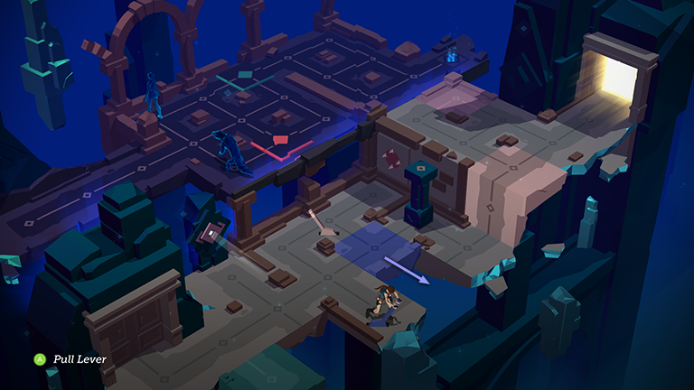 Lara Croft GO screenshot