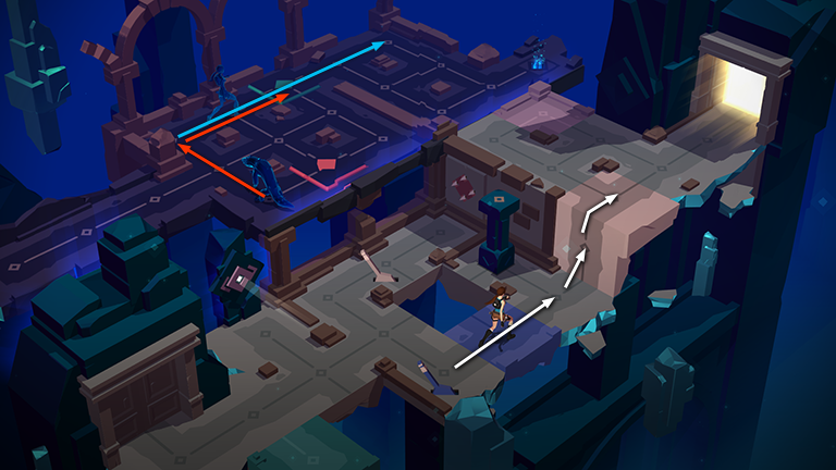Lara Croft GO screenshot