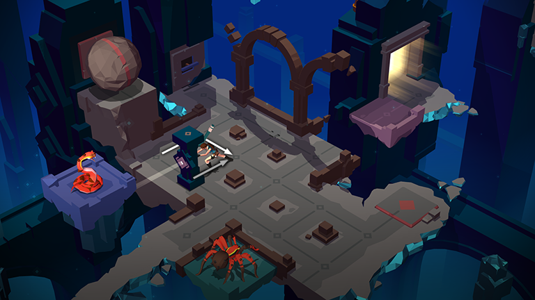 Lara Croft GO screenshot