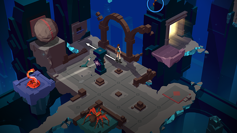 Lara Croft GO screenshot
