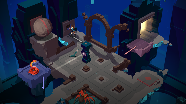 Lara Croft GO screenshot