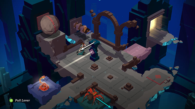 Lara Croft GO screenshot