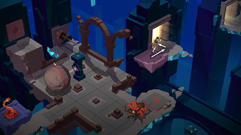 Lara Croft GO screenshot