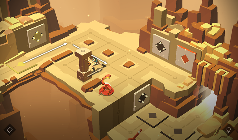 Lara Croft GO screenshot