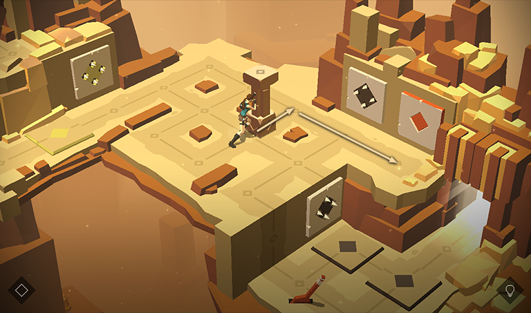 Lara Croft GO screenshot