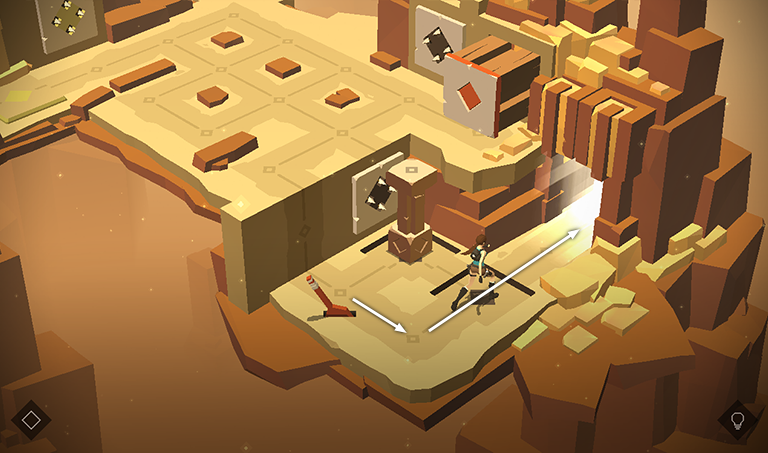 Lara Croft GO screenshot