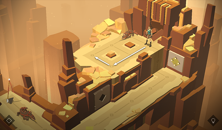Lara Croft GO screenshot