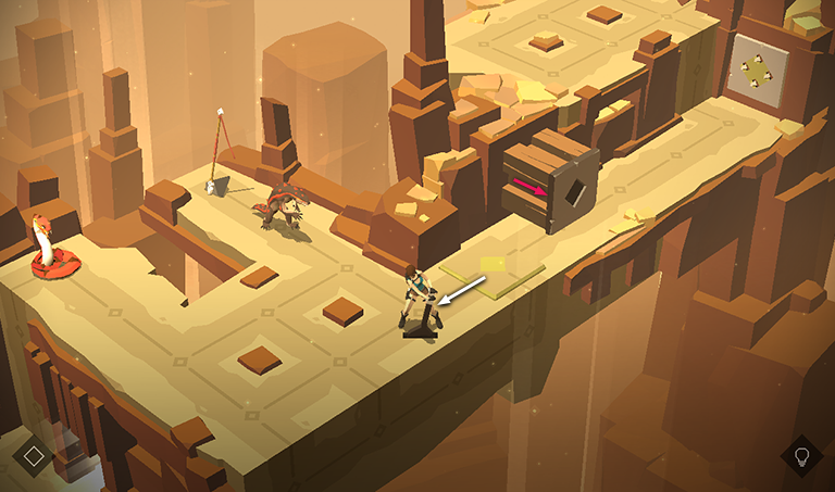 Lara Croft GO screenshot