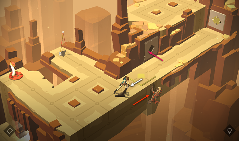 Lara Croft GO screenshot
