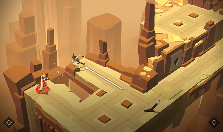 Lara Croft GO screenshot