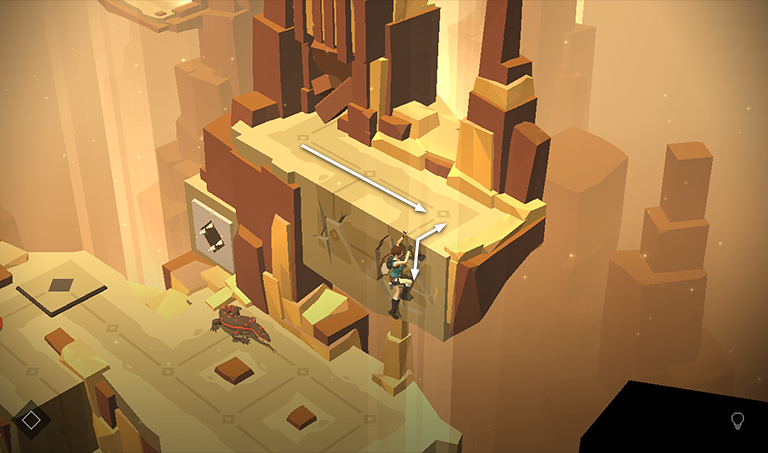 Lara Croft GO screenshot