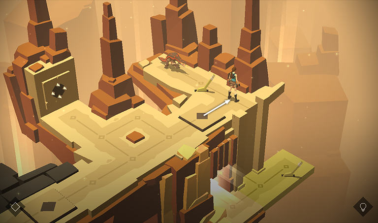 Lara Croft GO screenshot