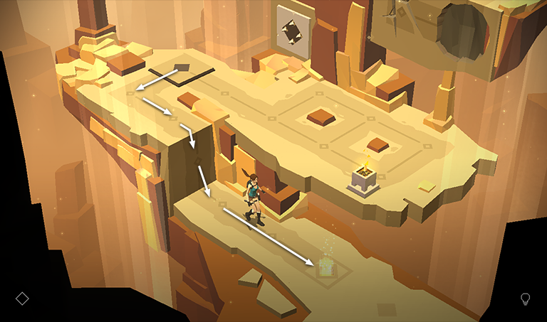 Lara Croft GO screenshot