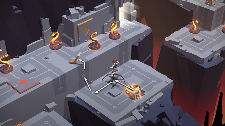 Lara Croft GO screenshot