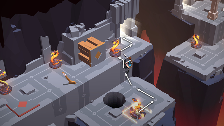 Lara Croft GO screenshot