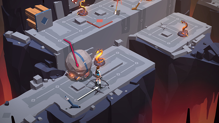 Lara Croft GO screenshot