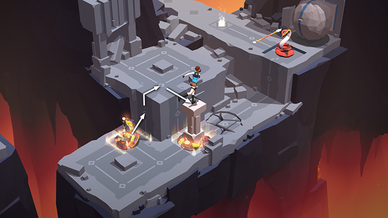 Lara Croft GO screenshot
