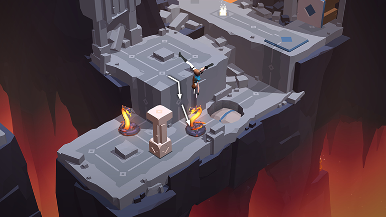 Lara Croft GO screenshot