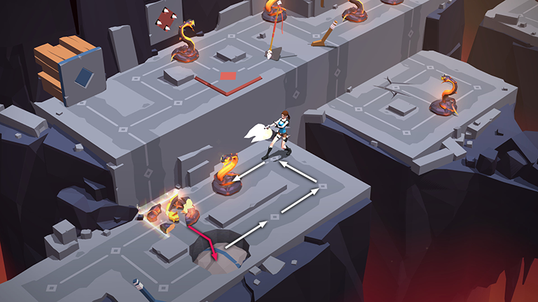 Lara Croft GO screenshot