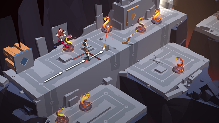 Lara Croft GO screenshot